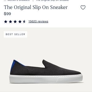 Rothy's Women's Dark Blue Slip-On Loafers